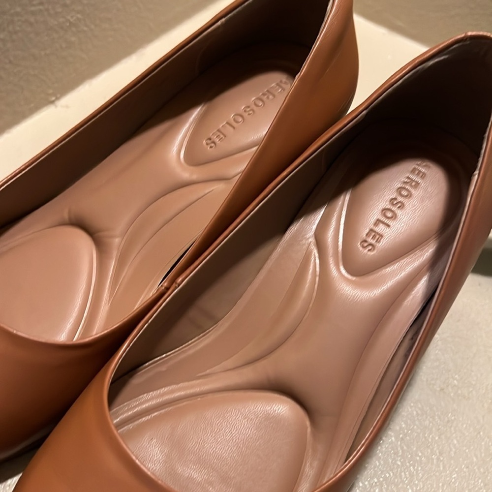 Aerosoles leatherr pumps shoes - Picture 5 of 11